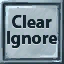 ［その他］ignoreのアイテムリストをクリアにします。